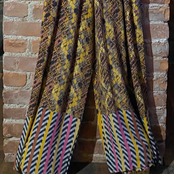 Anthropologie BLA^NK London Colorful Patterned Women's Jumpsuit Sleeveless LONG - Picture 12 of 14